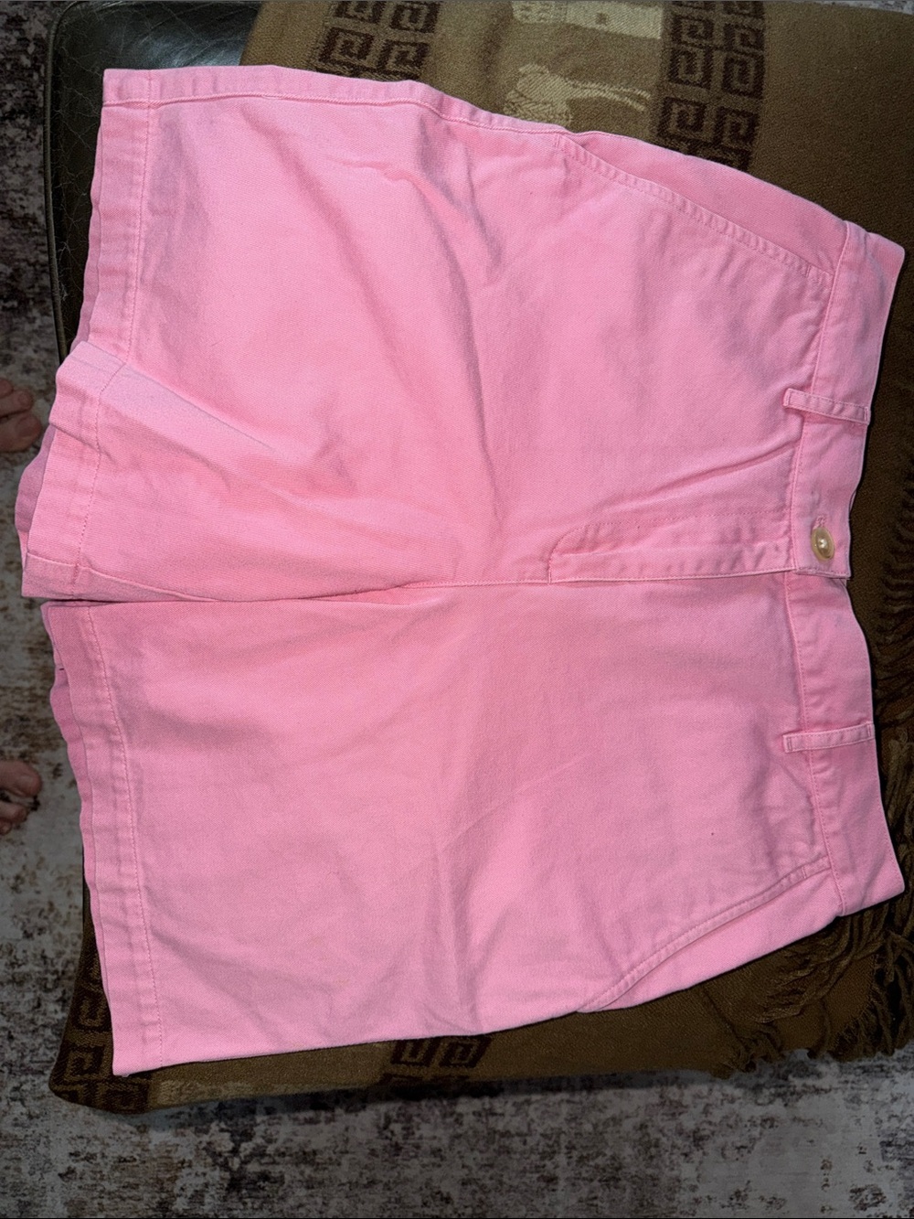 Ralph Lauren Pink Cotton Bermuda Shorts